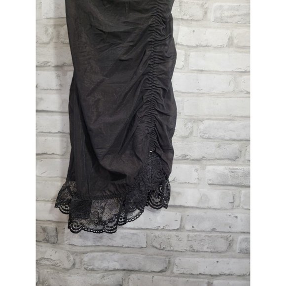 Victoria Secret Cheeky Black 34B Black Lingerie Lace 1 piece Strap - Picture 6 of 14